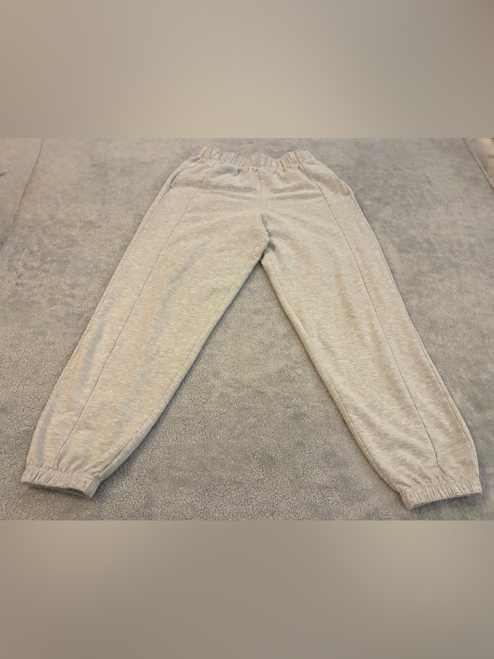 Women’s Yogalicious Neutral Gray Jogger Pants Size X-Small